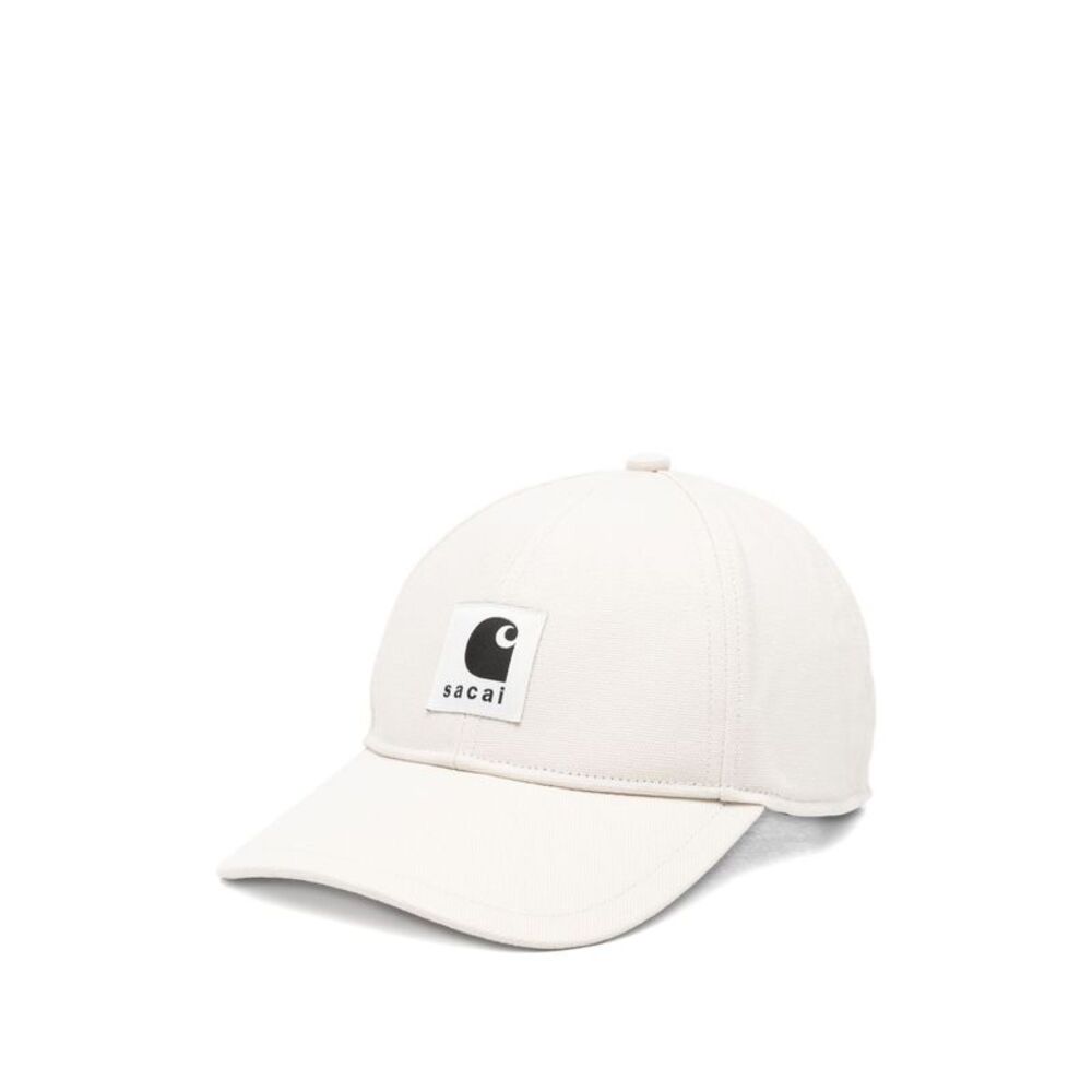 Sacai X Carhartt Wip Men Logo Cotton Baseball Cap
